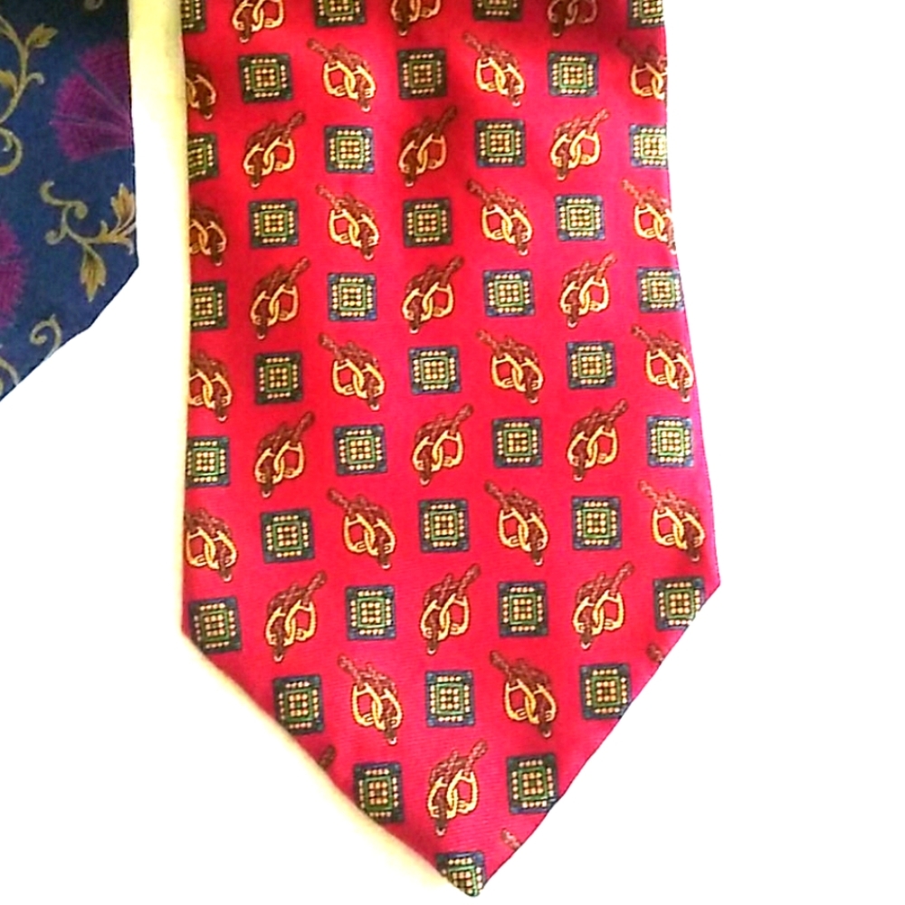 Take 1/2 OFF Christian Dior Silk Tie Bundle VINTAG - Picture 6 of 12